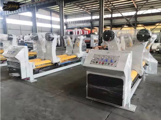 Corrugated Color Box 2 Layer Fluter Cardboard Make Automatic Single Facer Production Line